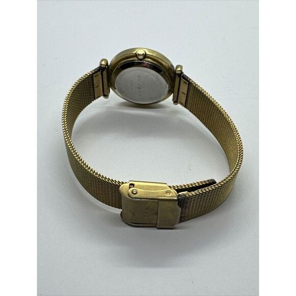 Skagen 107SGGD Women's Gold Tone Stainless Steel Analog Dial Quartz Watch AEA006 - Picture 9 of 11